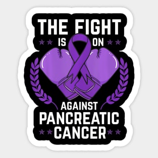 Pancreatic Cancer Chemotherapy Stomach Boxing Sticker